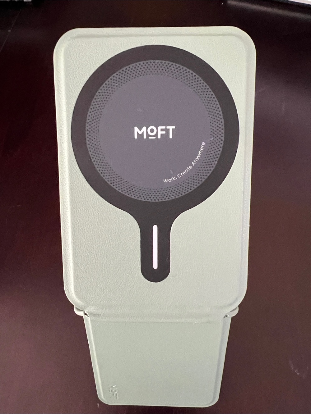 MOFT Magnetic Phone Stand & Wallet - Sage Green